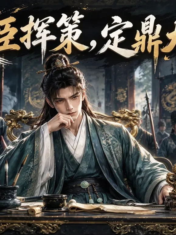文臣挥策，定鼎大周动漫海报