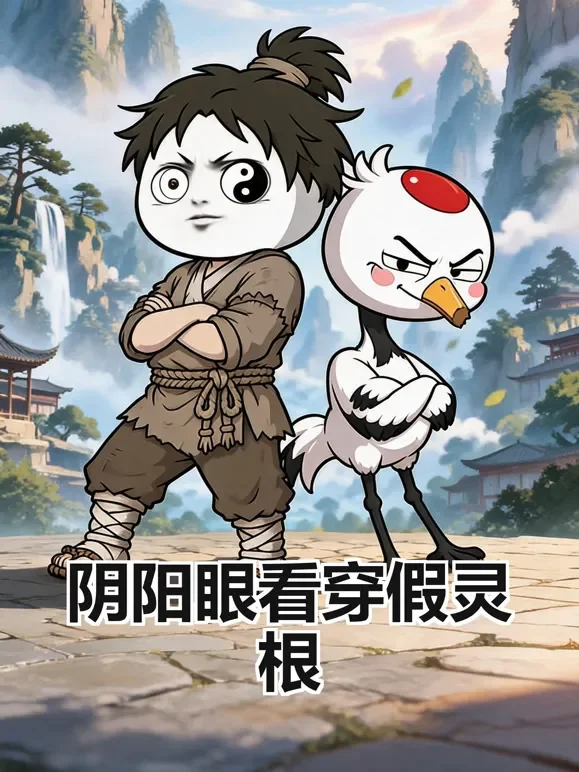 阴阳眼看穿假灵根动漫海报