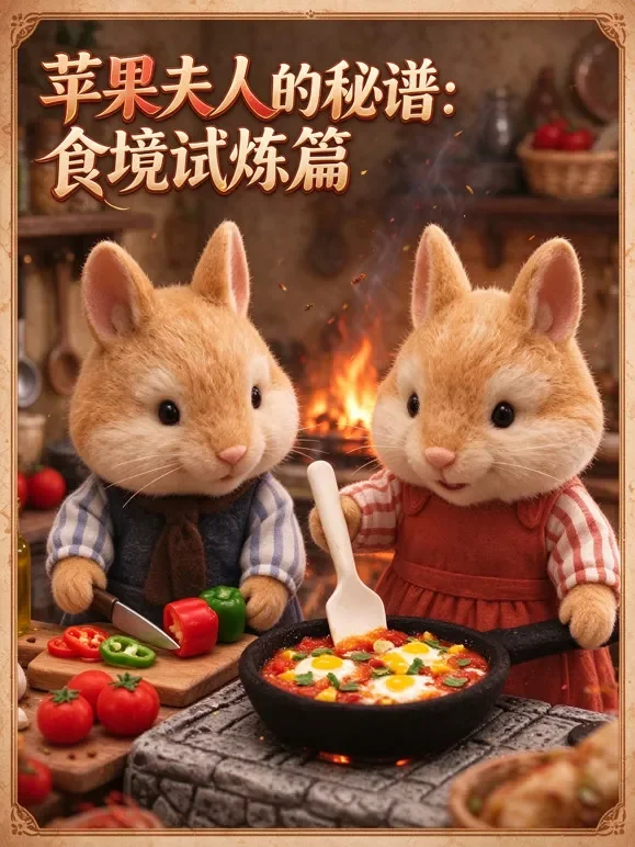 苹果夫人的秘谱：食境试炼篇动漫海报