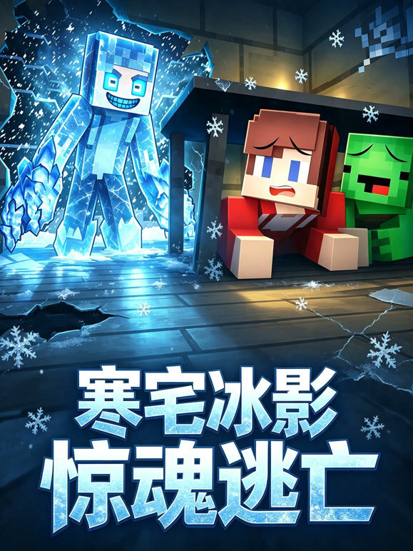 寒宅冰影惊魂逃亡