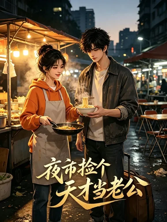 夜市捡个天才当老公动漫海报