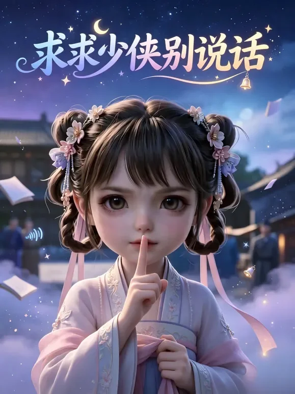求求少侠别说话动漫海报