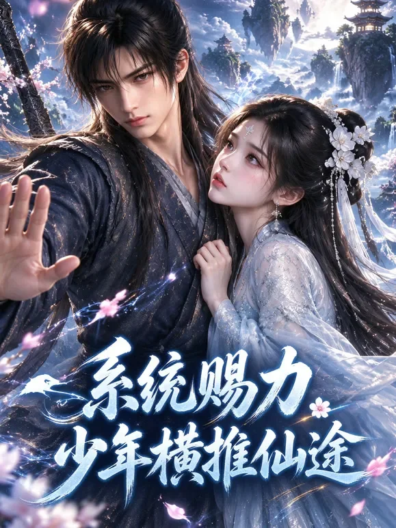 系统赐力，少年横推仙途动漫海报