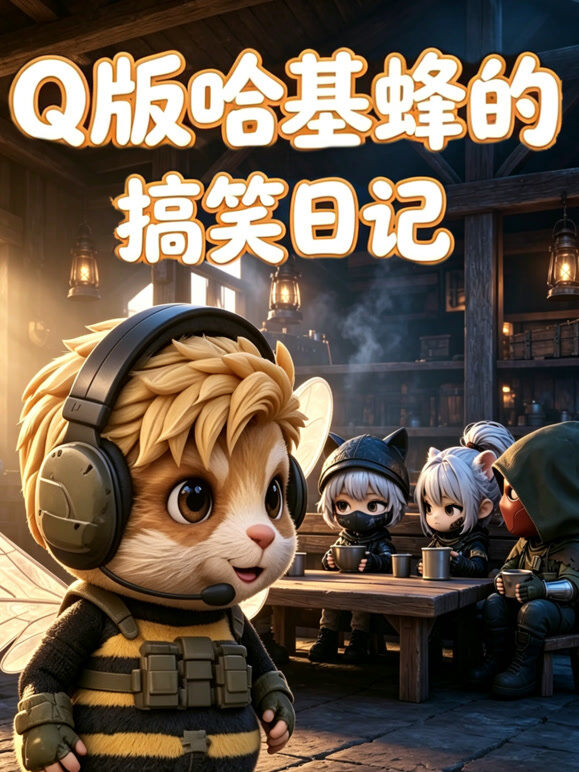 Q 版哈基蜂的搞笑日记