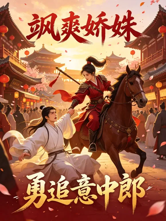 飒爽娇姝勇追意中郎动漫海报