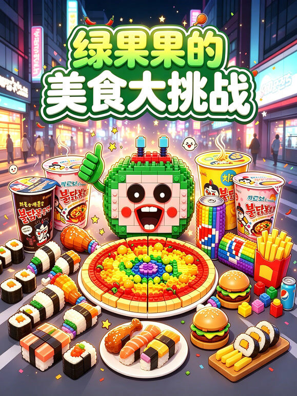 绿果果的美食大挑战