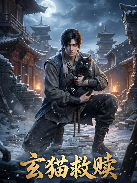 玄猫救赎动漫海报