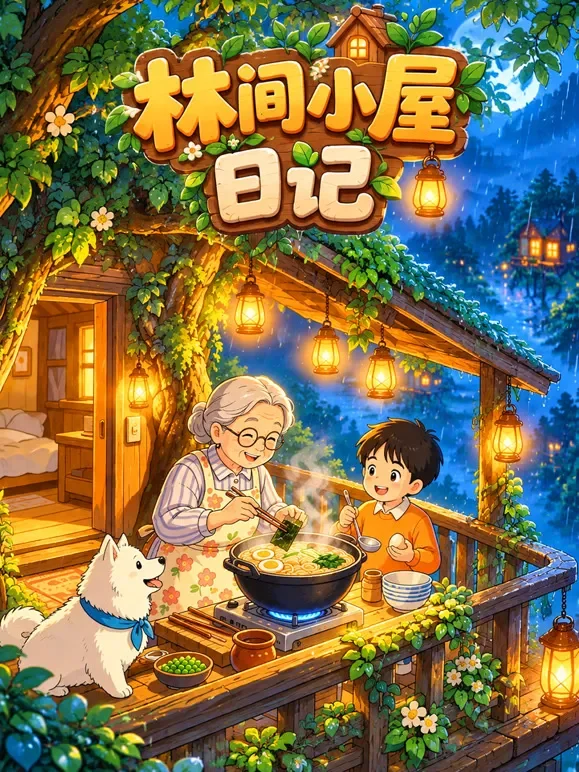 林间小屋日记动漫海报
