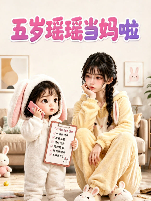 五岁瑶瑶当妈啦