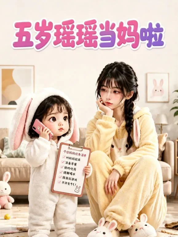 五岁瑶瑶当妈啦动漫海报