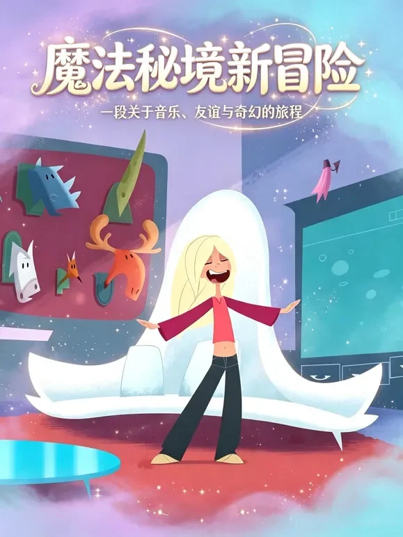 魔法秘境新冒险动漫海报