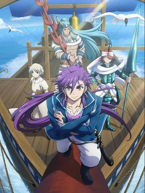 魔笛MAGI 辛巴德的冒险动漫海报