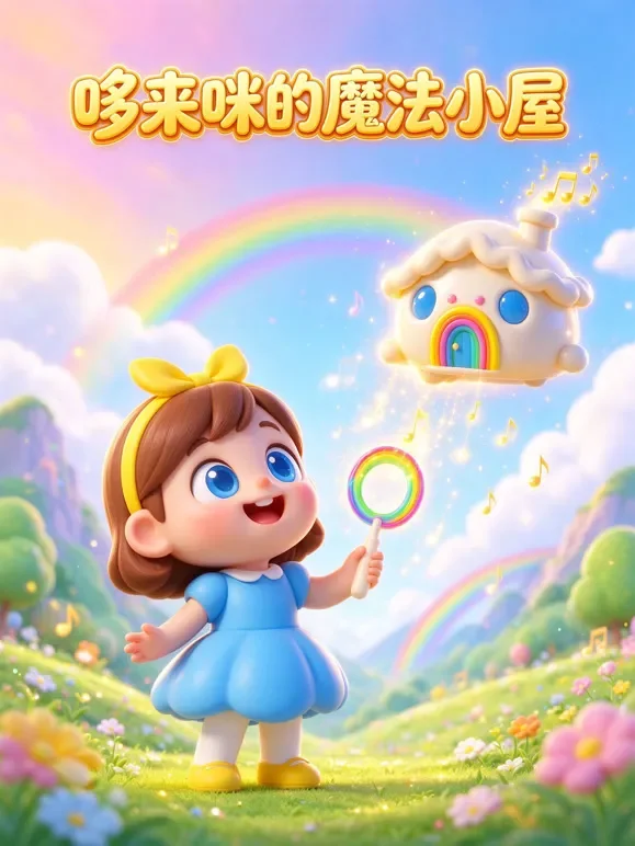 哆来咪的魔法小屋动漫海报
