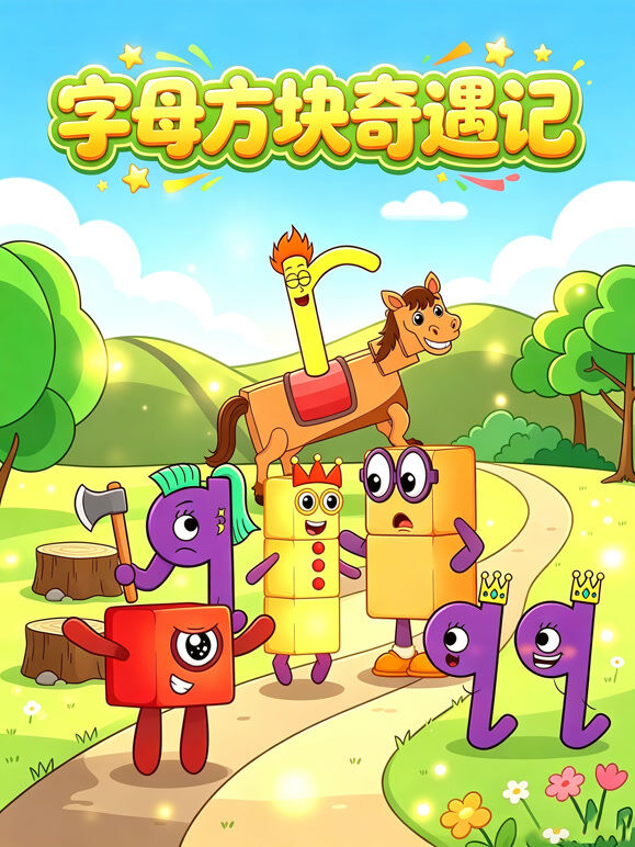 字母方块奇遇记