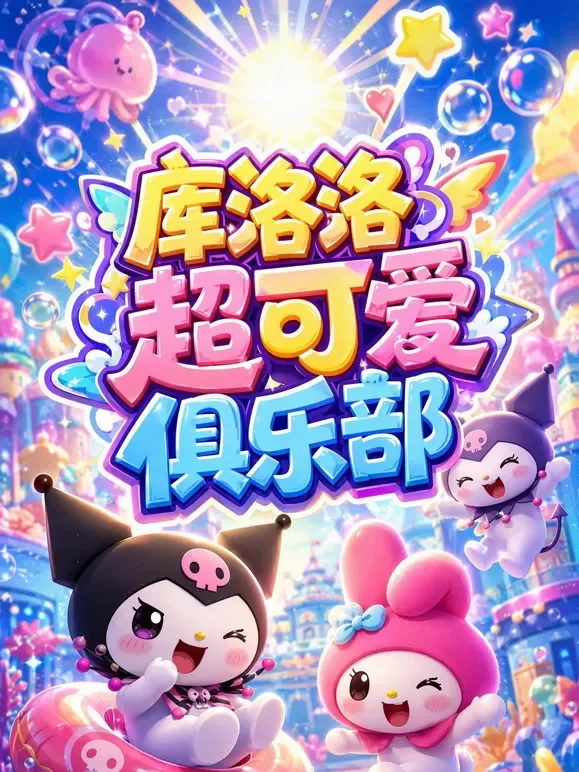 库洛洛超可爱俱乐部动漫海报