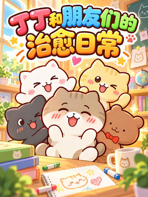 丁丁和朋友们的治愈日常
