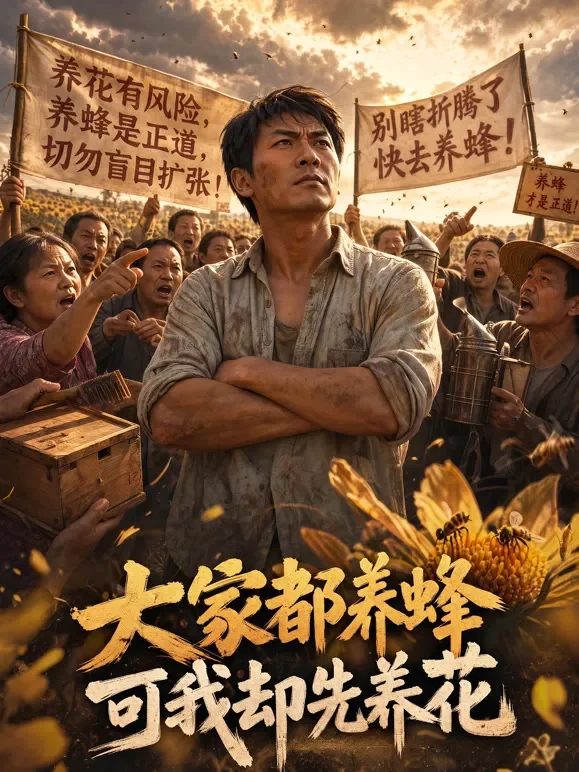 大家都养蜂，可我却先养花动漫海报