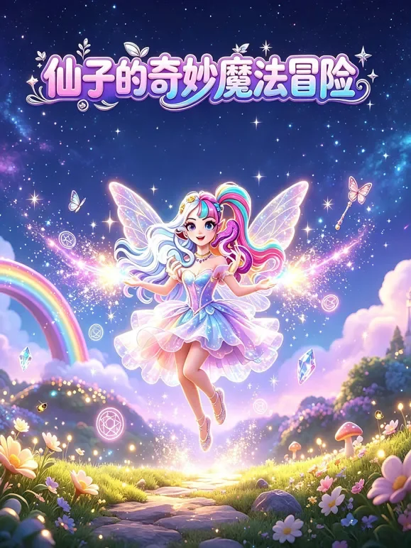 仙子的奇妙魔法冒险动漫海报