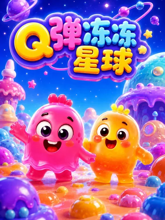 Q弹冻冻星球动漫海报
