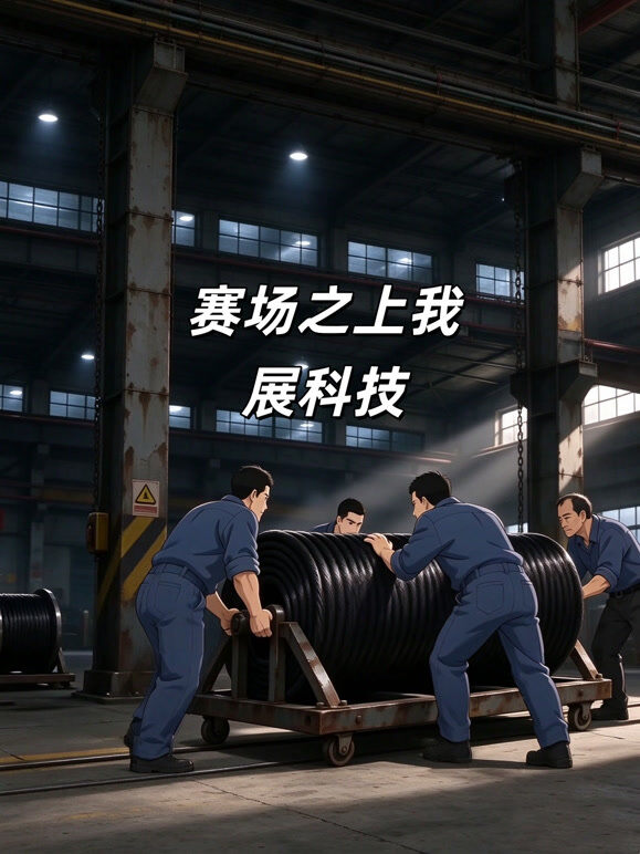 赛场之上我展科技