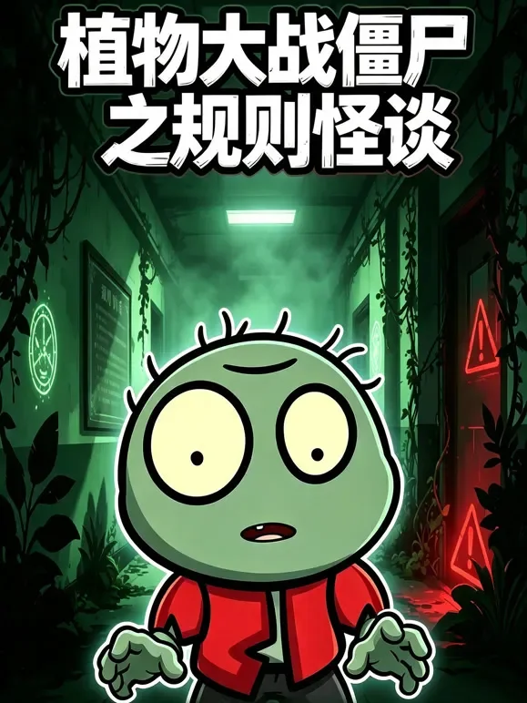 植物大战僵尸之规则怪谈动漫海报