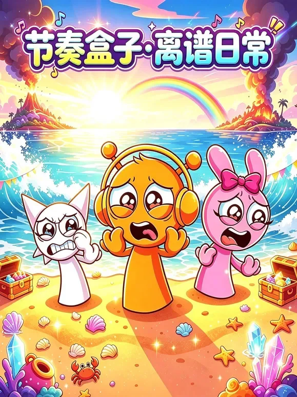 节奏盒子离谱日常动漫海报