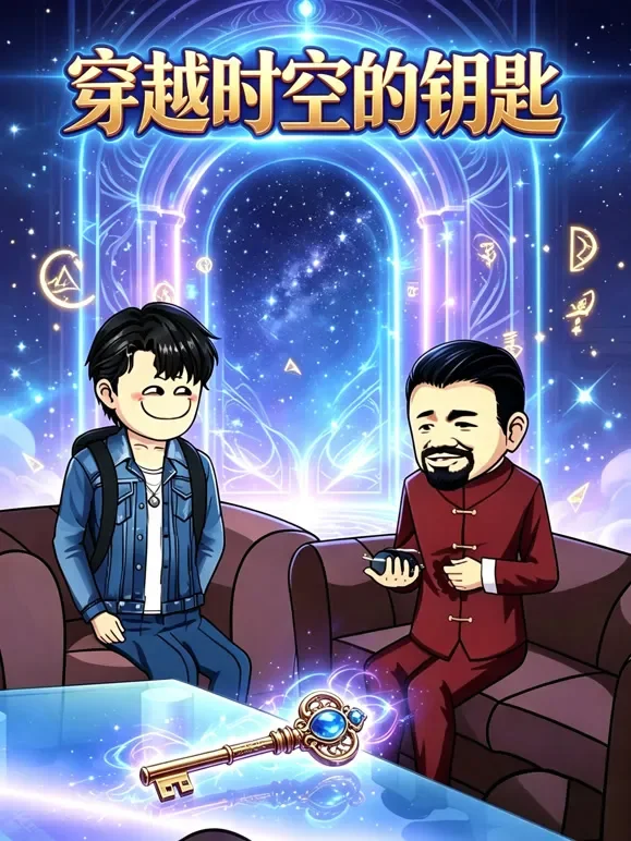 穿越时空的钥匙动漫海报
