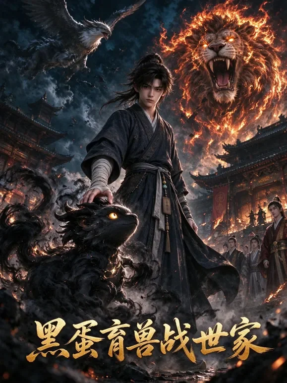 黑蛋育兽战世家动漫海报