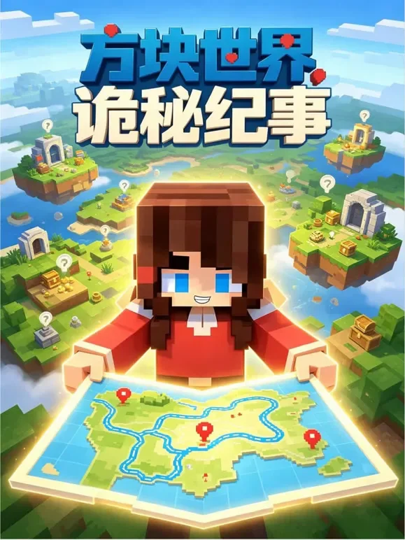 方块世界诡秘纪事动漫海报
