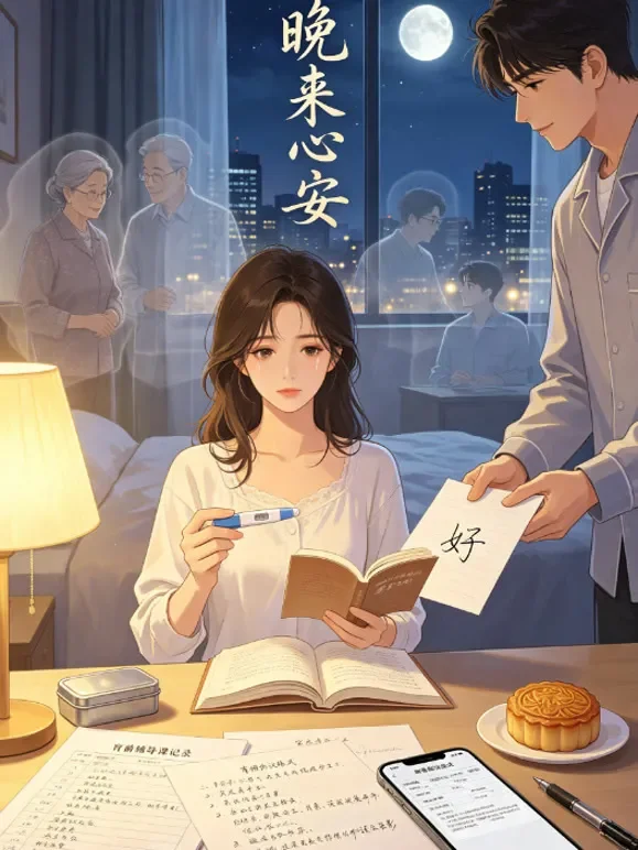 晚来心安动漫海报