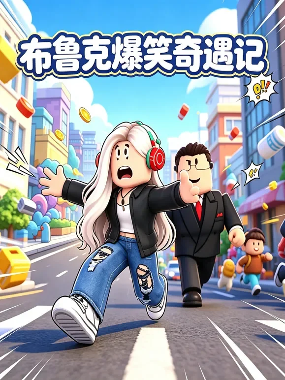 布鲁克爆笑奇遇记动漫海报