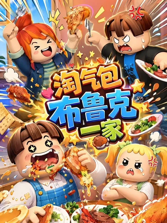 淘气包布鲁克一家动漫海报