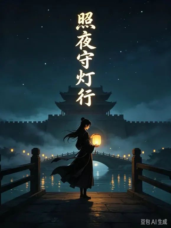 照夜守灯行动漫海报