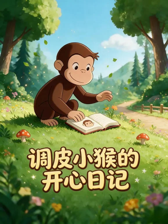 调皮小猴的开心日记动漫海报