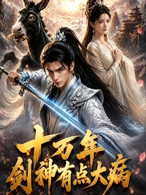 十万年剑神有点大病动漫海报