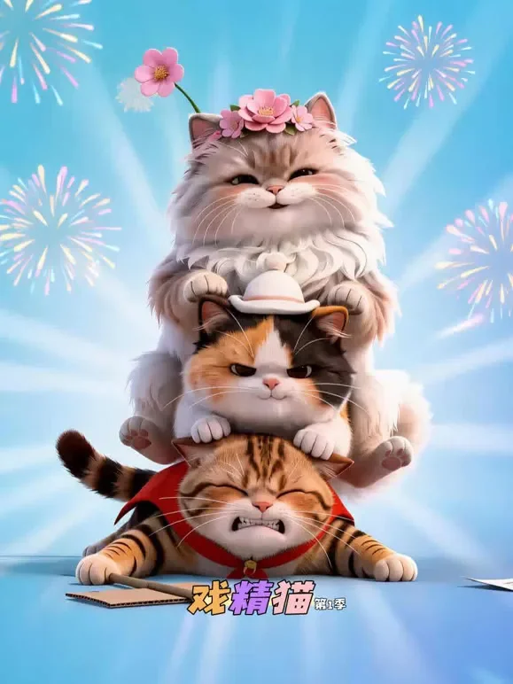 戏精猫 第1季动漫海报