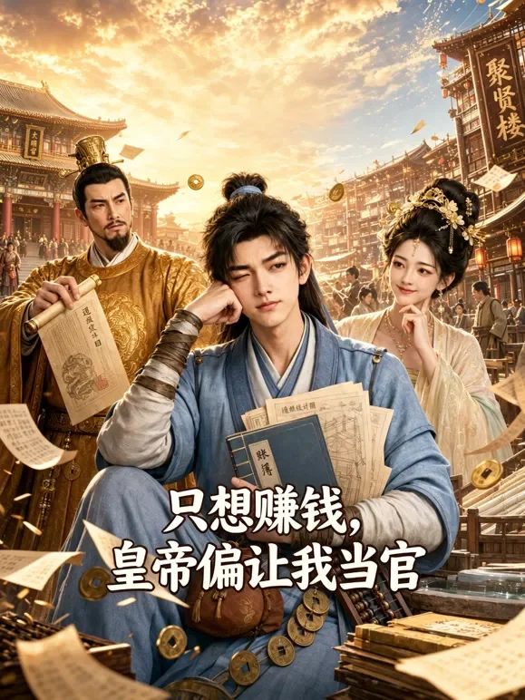 只想赚钱，皇帝偏让我当官动漫海报