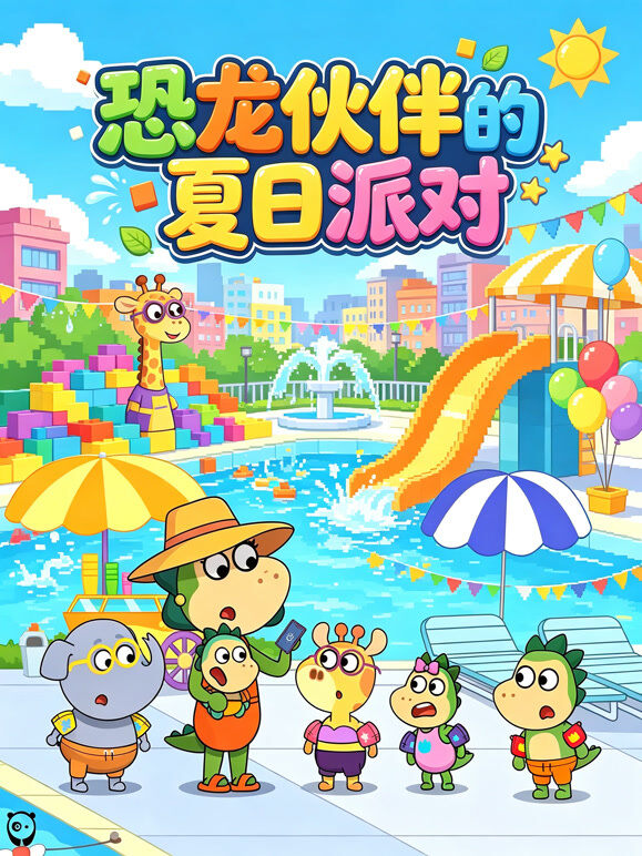恐龙伙伴的夏日派对