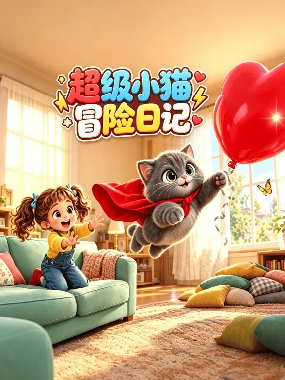 超级小猫冒险日记动漫海报