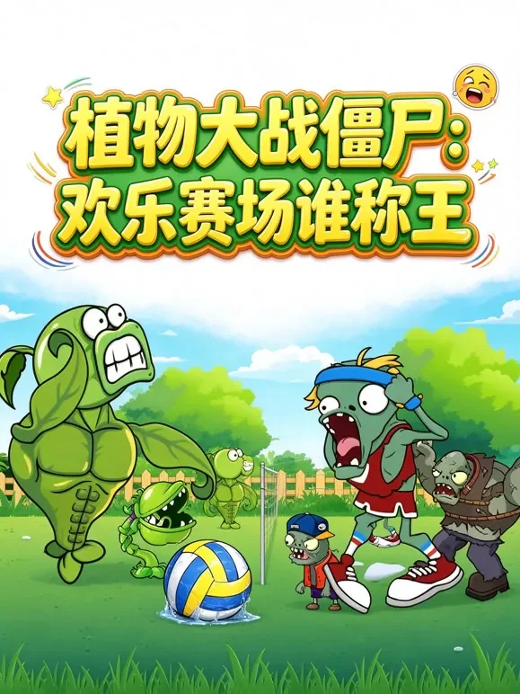 植物大战僵尸：欢乐赛场谁称王动漫海报