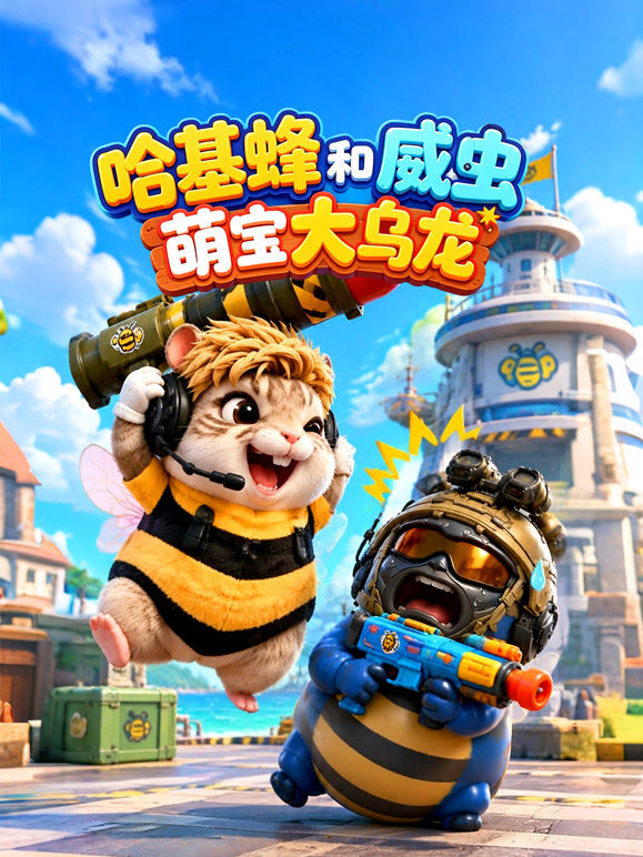哈基蜂和威虫萌宝大乌龙