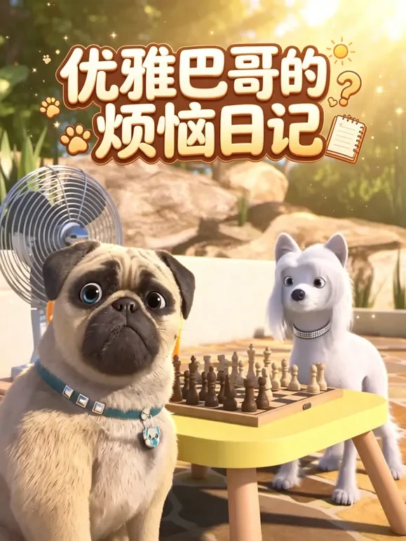 优雅巴哥的烦恼日记动漫海报