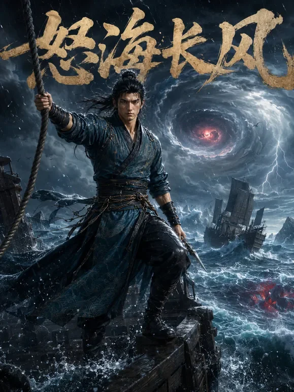 怒海长风动漫海报