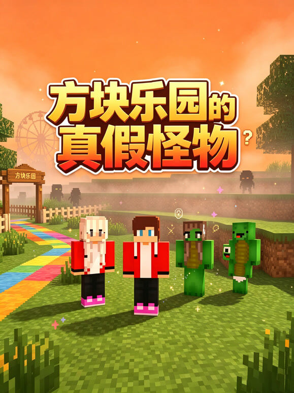 方块乐园的真假怪物