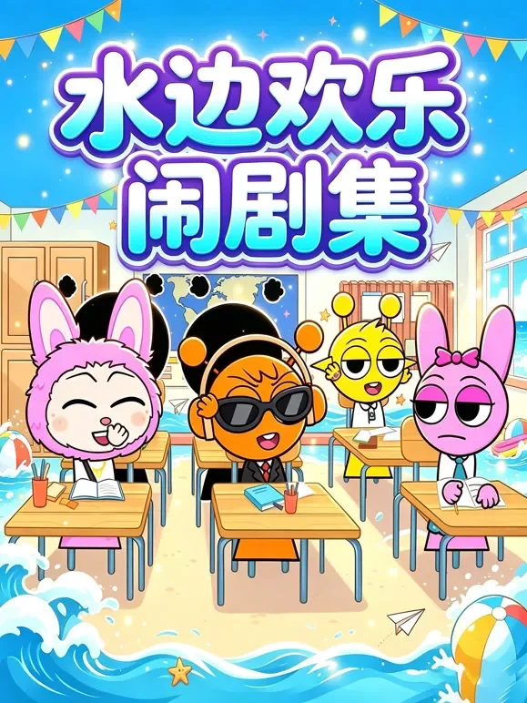 水边欢乐闹剧集动漫海报