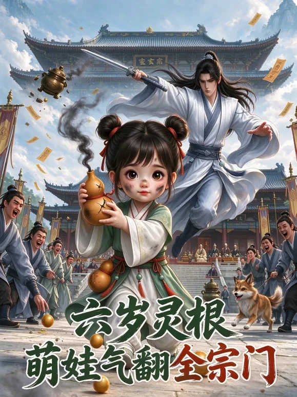 六岁灵根萌娃气翻全宗门动漫海报