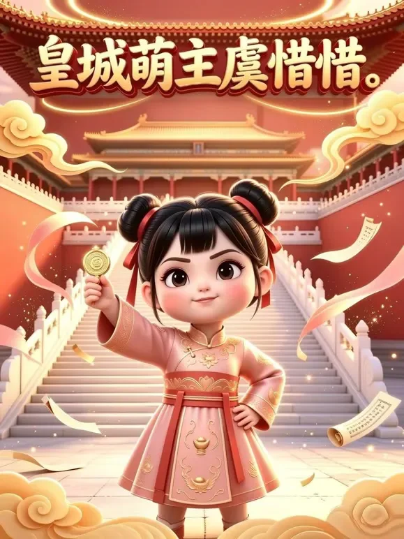 皇城萌主虞惜惜动漫海报