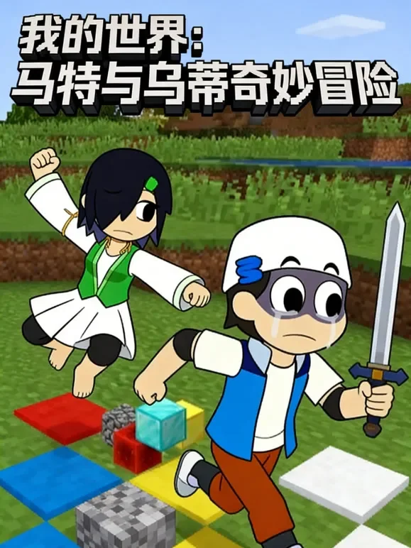 我的世界：马特与乌蒂奇妙冒险动漫海报