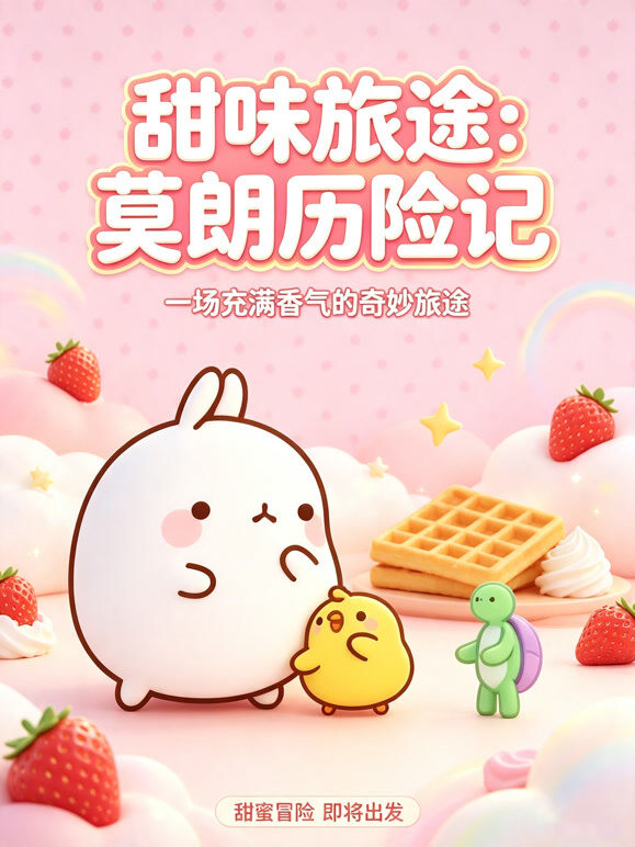 莫朗踏上寻甜旅途，解锁美味甜品奇遇