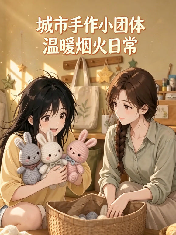 城市手作小团体，温暖烟火日常